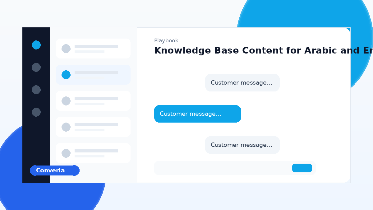Bilingual Arabic English knowledge base cover